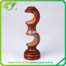 D-B0124 2016 hot sell double wooden curtain rod bracket